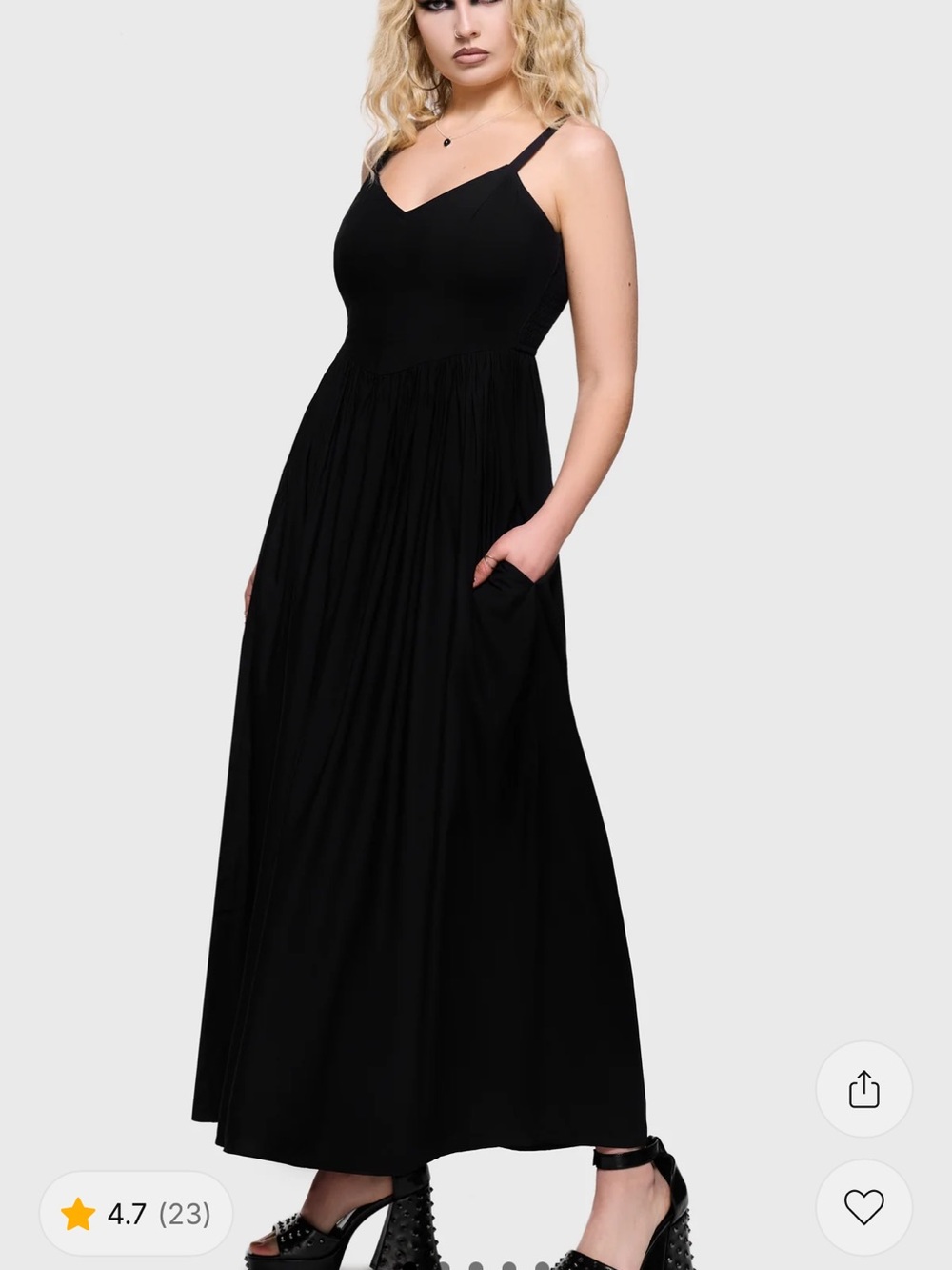 Killstar Jupiter maxi dress